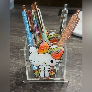 Hello Kitty coach pen holder